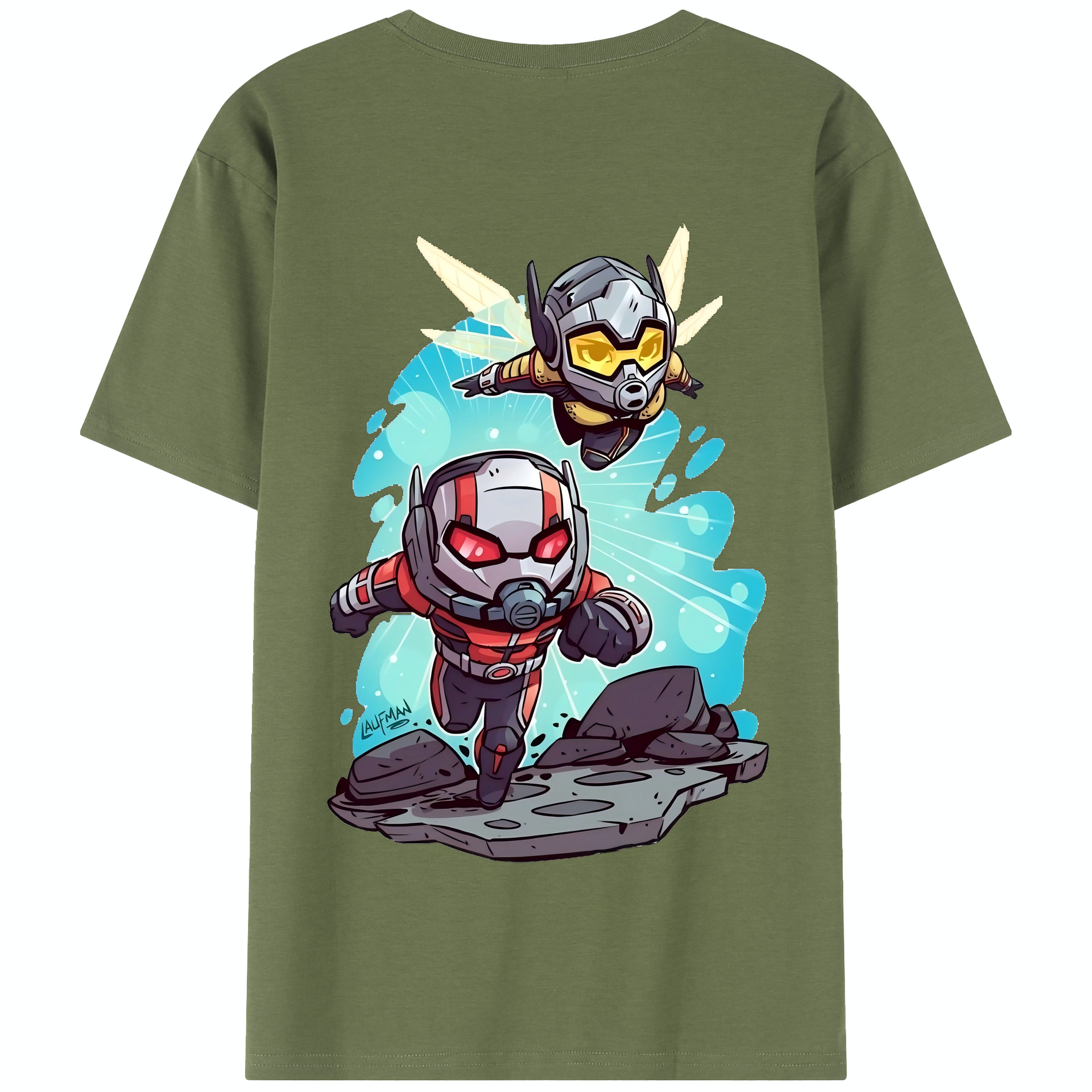 （画像用） アベンジャーズ The Avengers 綿100％半袖Tシャツ（背面プリント）